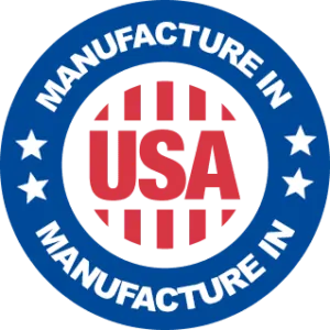 Made in USA Badge